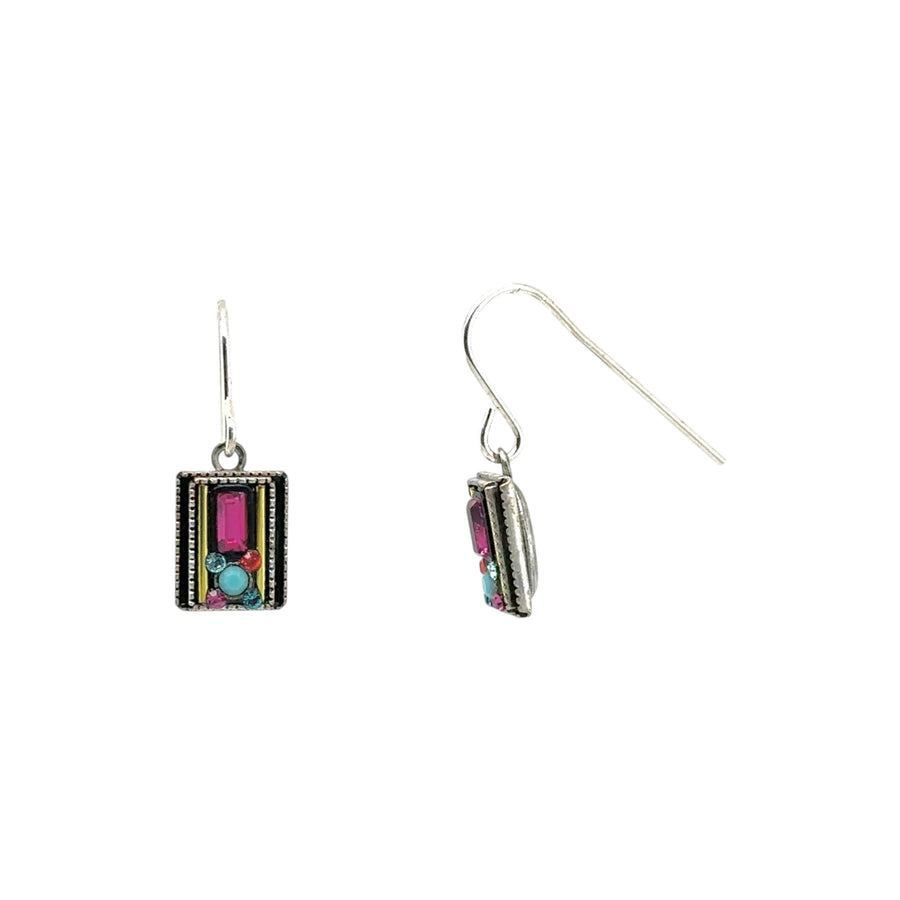 Earrings - Architectural Rectangle - Small