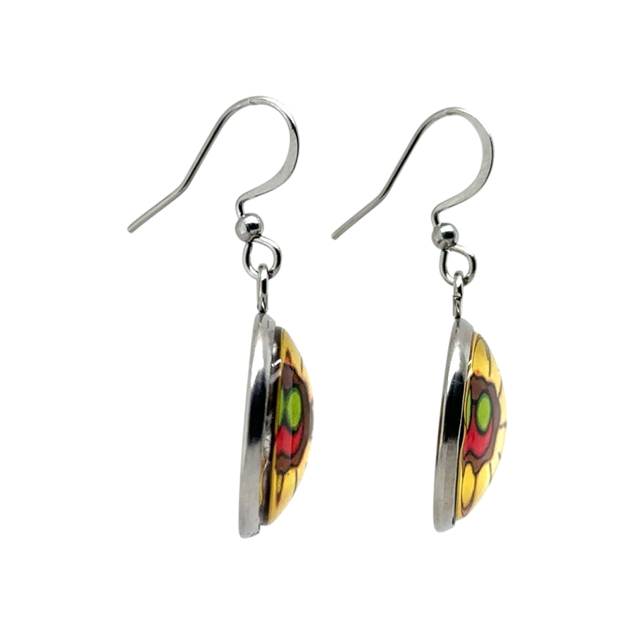 Earrings - Yellow Flowers