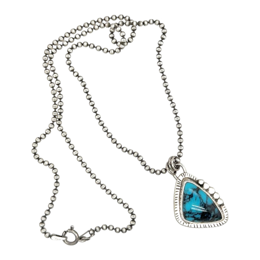 Necklace - Turquoise on Ball Chain