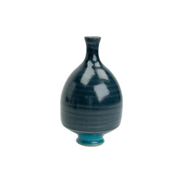 Bud Vase - Dark Blue/Turquoise