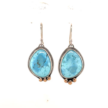Earrings - Lavender Turquoise