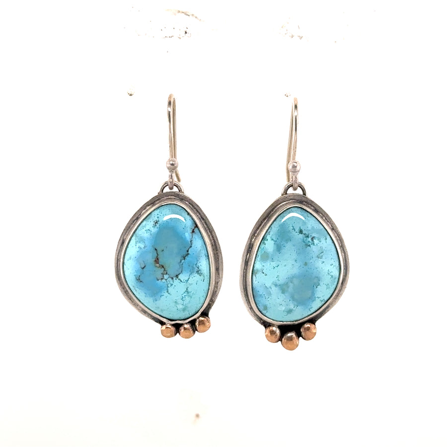 Earrings - Lavender Turquoise