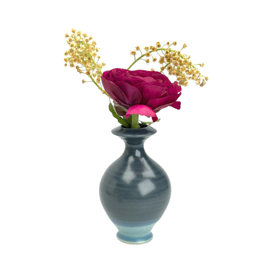 Bud Vase - Dark Blue/Light Blue