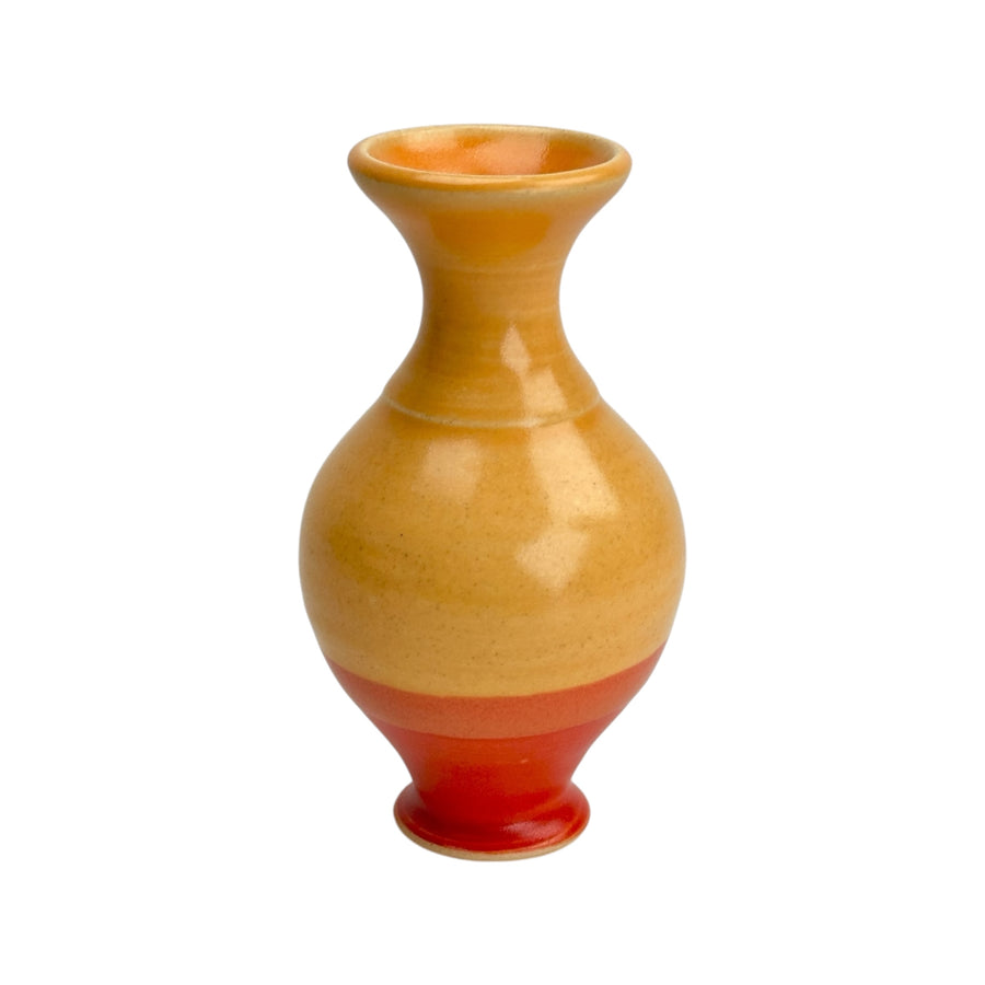 Bud Vase - Yellow/Red