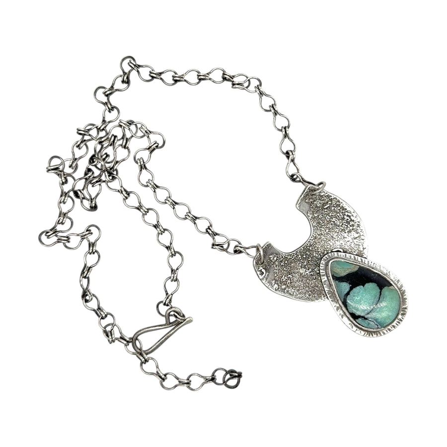 Necklace - Teardrop Turquoise