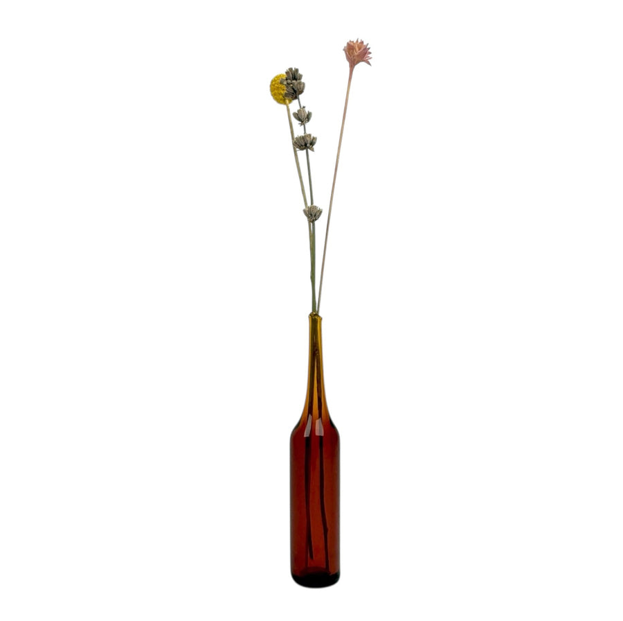 Tiny Bud Vase - Brown