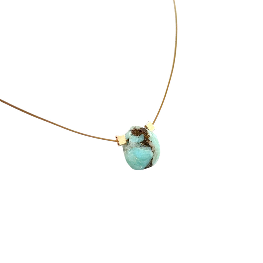 Copper Amazonite Necklace