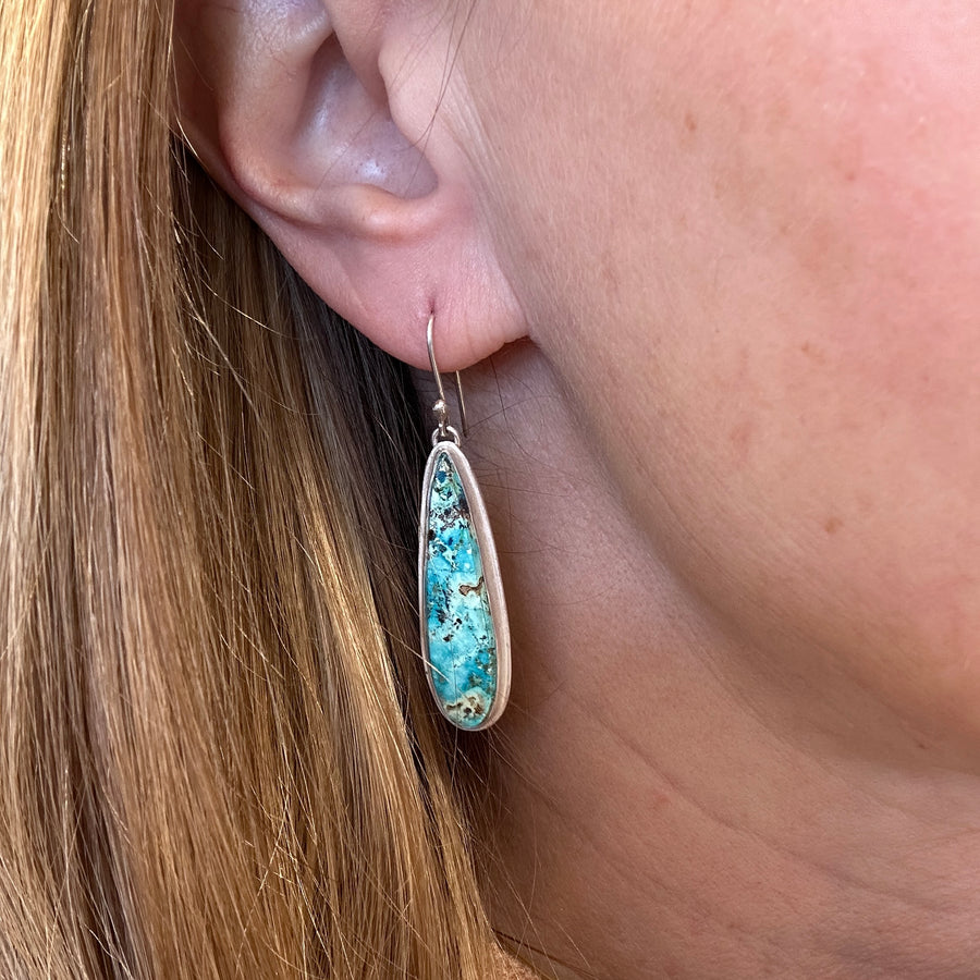 Earrings - Chrysocolla