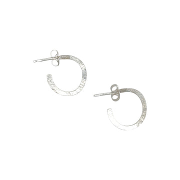 Earrings - Sterling Hoop - Small