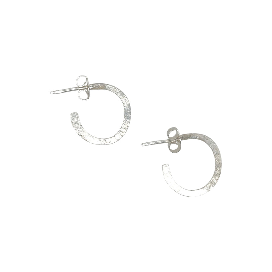 Earrings - Sterling Hoop - Small