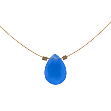 Blue Chalcedony Necklace