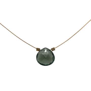 Moss Aquamarine Necklace