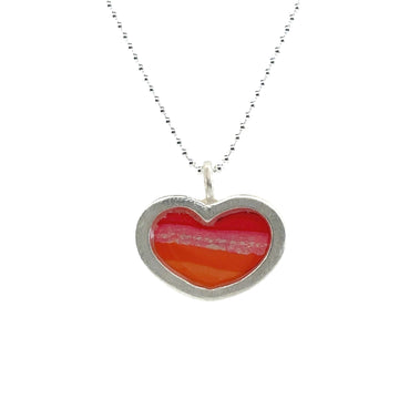 Necklace - Small Deep Heart