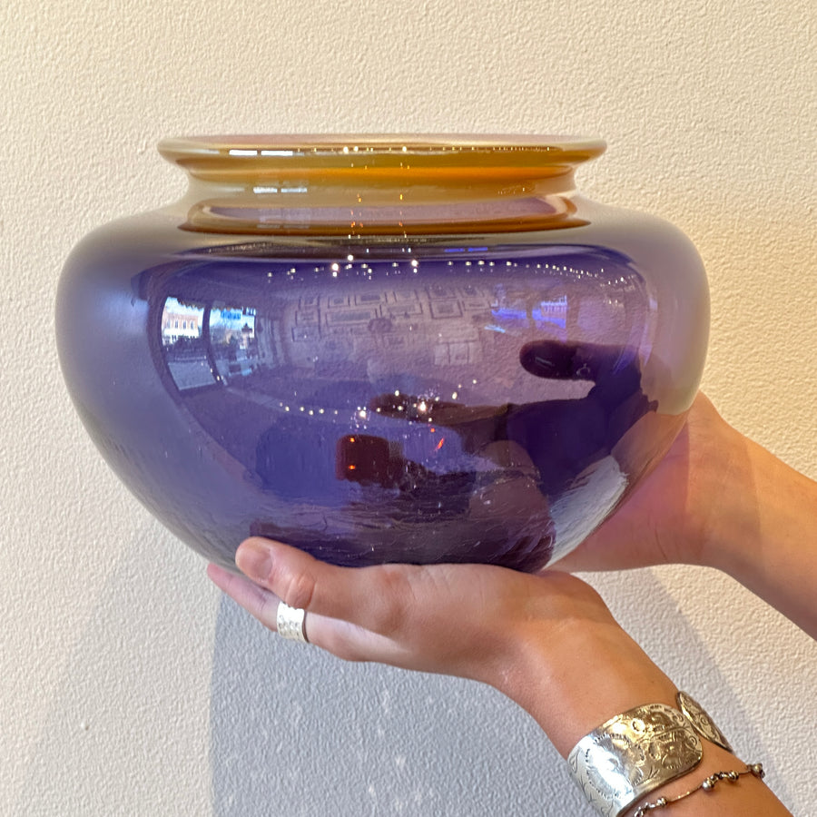 Gold and Purple Incalmo Vase #306