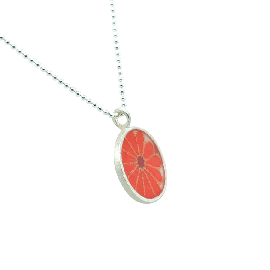 Necklace - Medium Flat Circle
