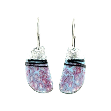 Enameled Earrings