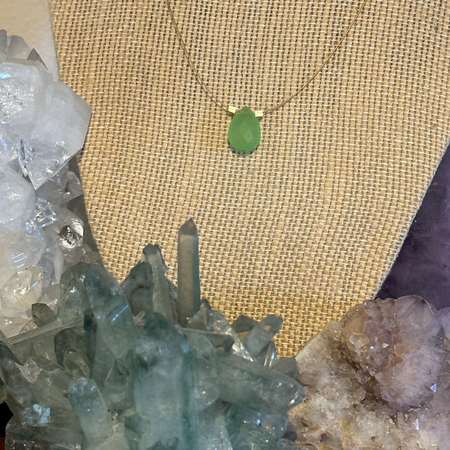 Prehnite Necklace