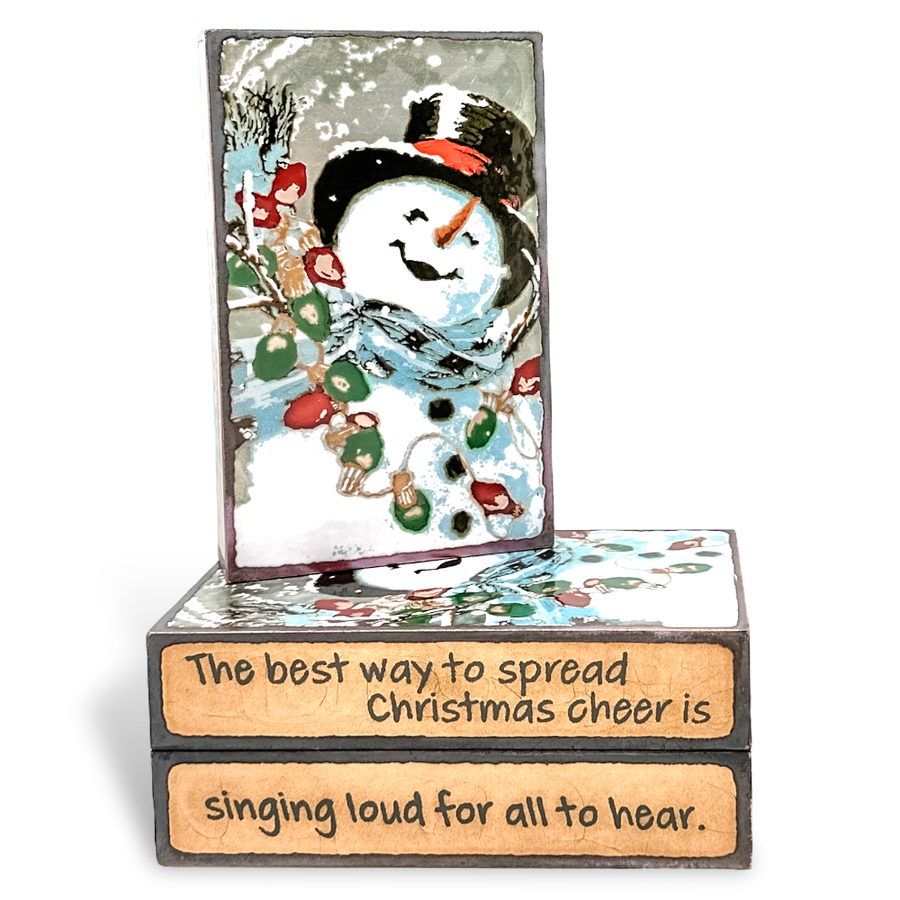 Retired - 290 Frosty - 2024 Limited Edition Holiday Spiritile