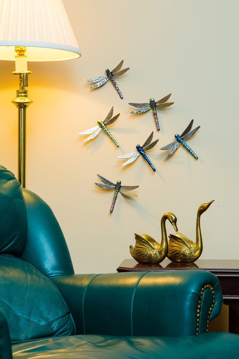 Dichroic Glass Dragonfly