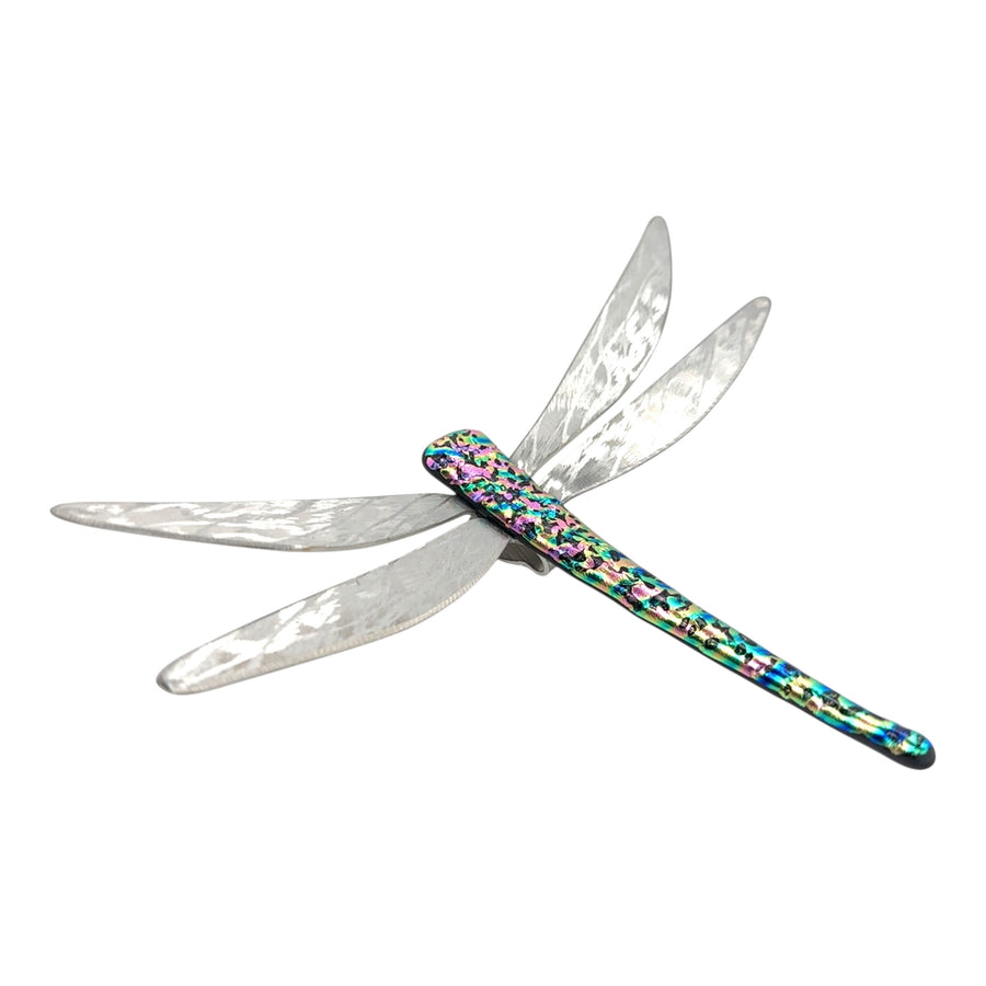 Dichroic Glass Dragonfly