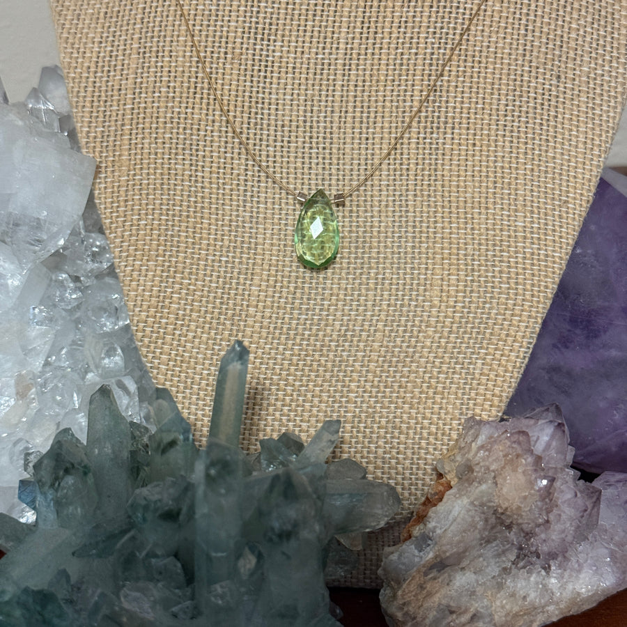 Prasiolite Necklace