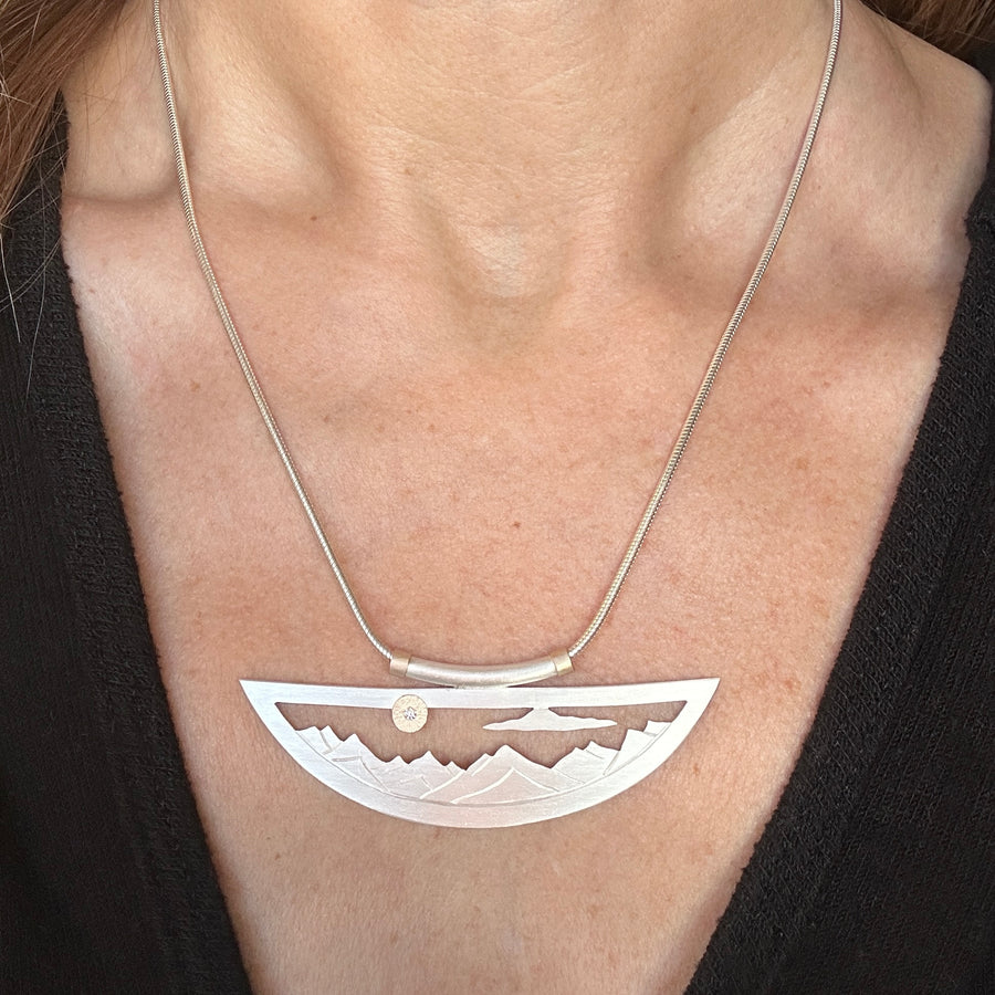 Mountain Skyline Pendant