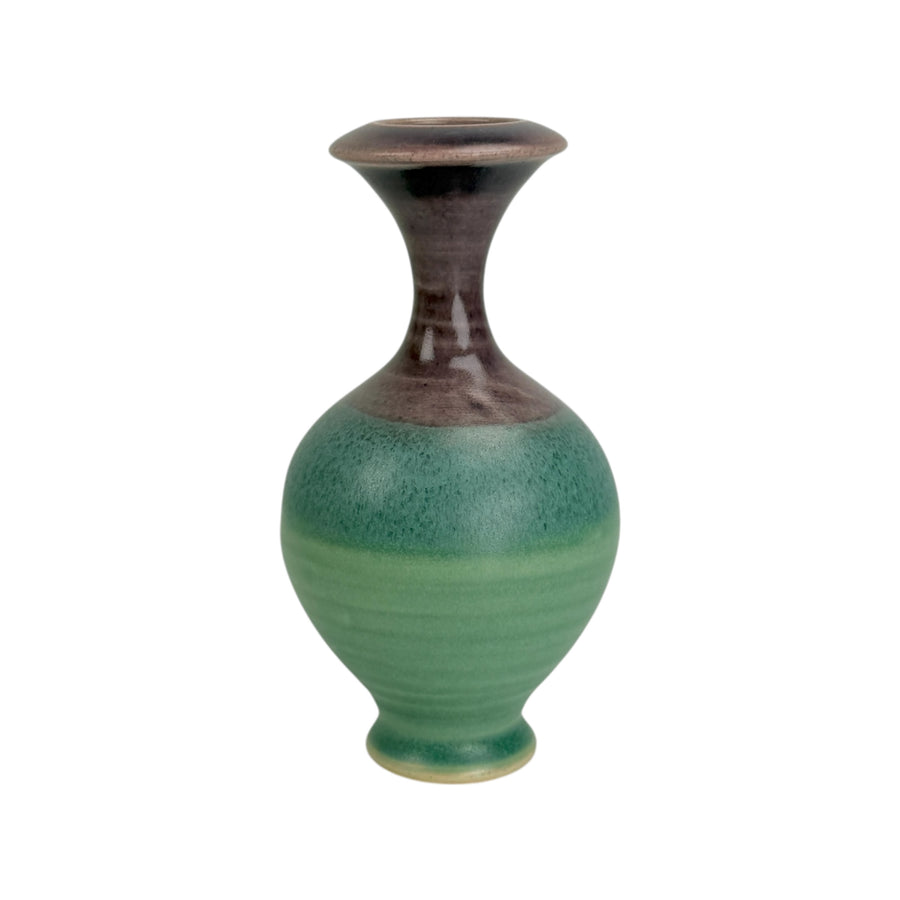 Bud Vase - Purple/Green