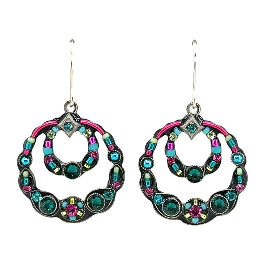 Earrings - Scalloped Hoop