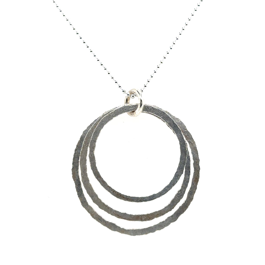 Necklace - Three Layer Circle - Large