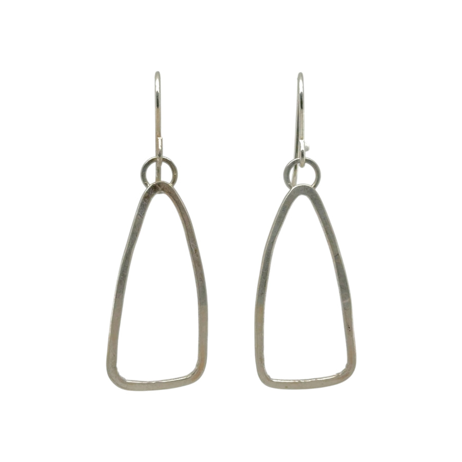 Earrings - Silver Stirrups