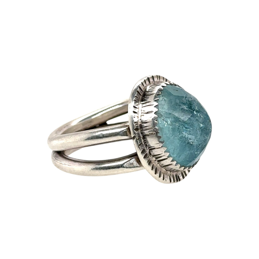 Ring - Aquamarine - Size 7.25