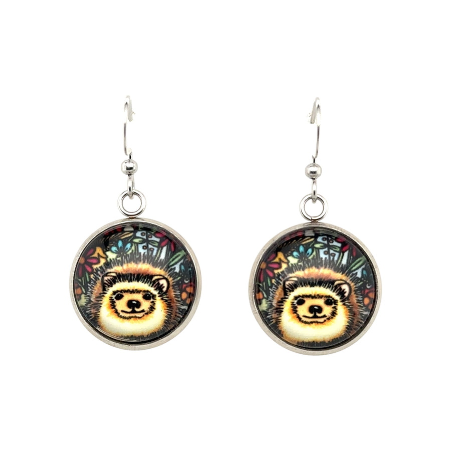 Earrings - Hedgehogs