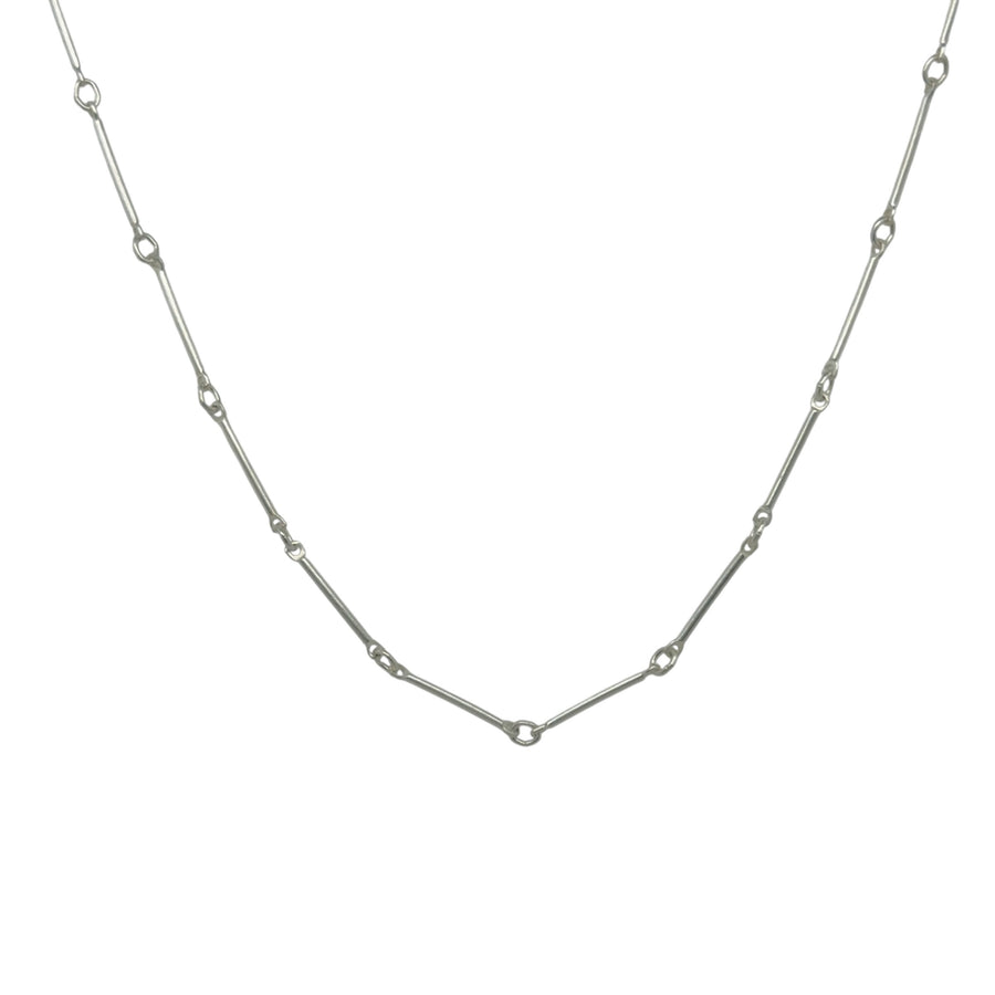 Necklace - Silver Bar Chain
