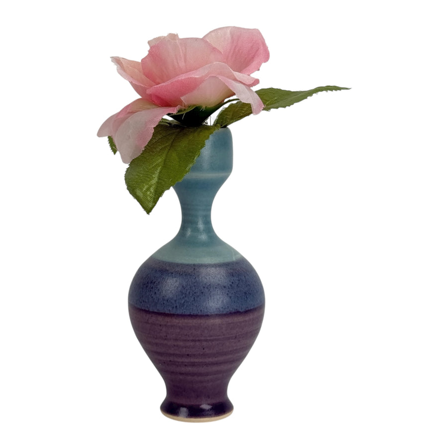 Bud Vase - Light Blue/Purple