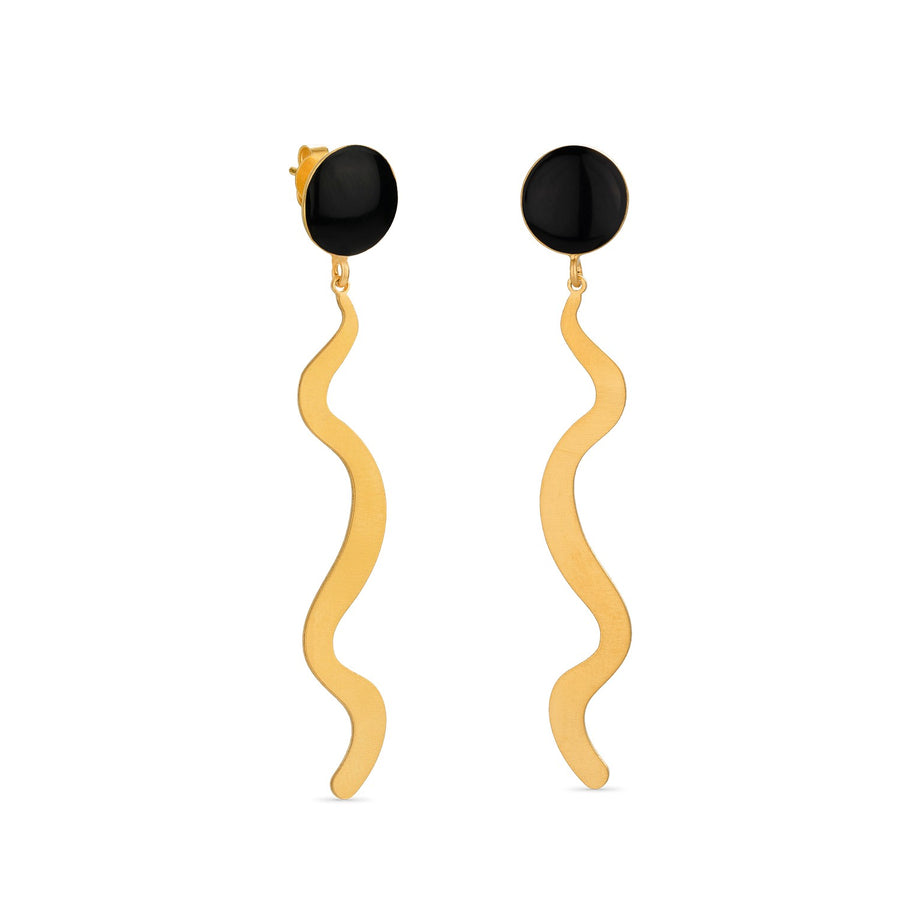 Miró - Earrings - Gold