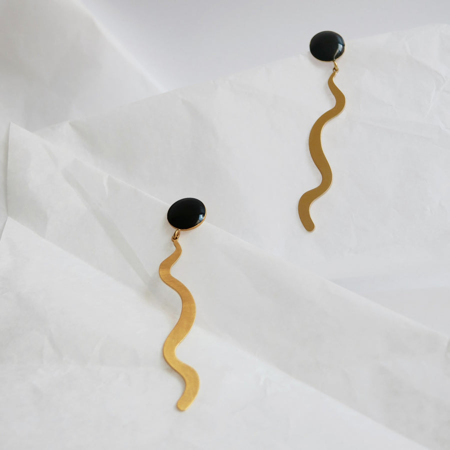 Miró - Earrings - Gold