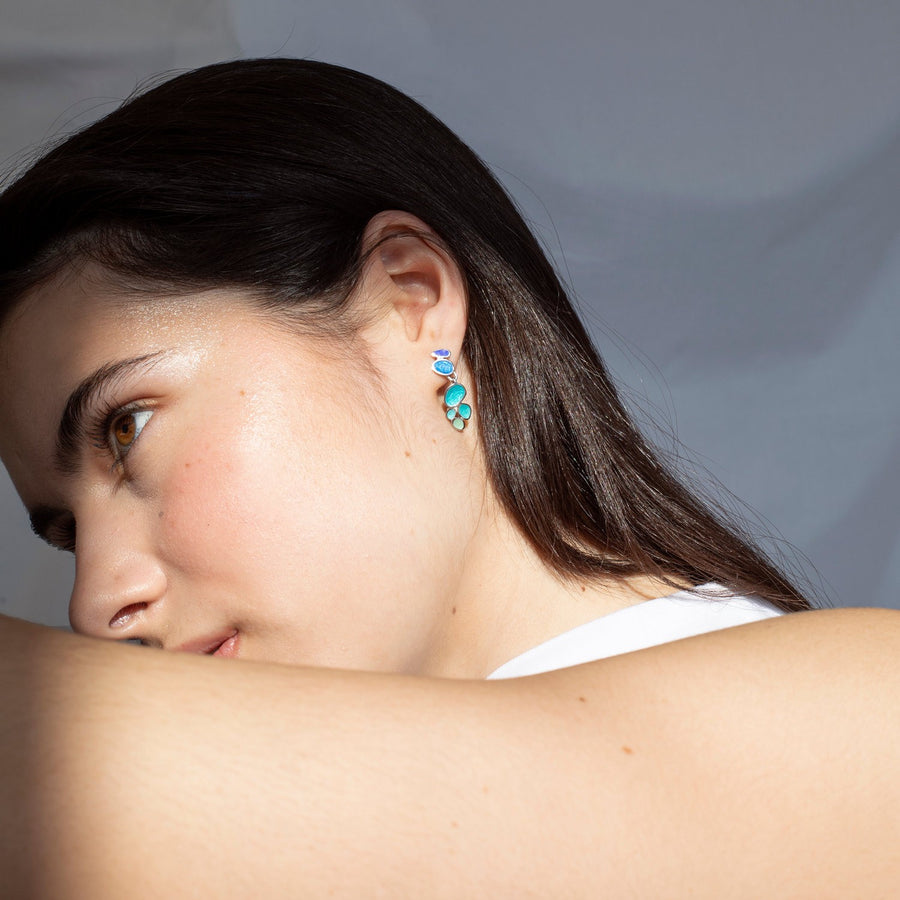 Gaudí Silver - Earrings