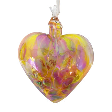 Sunset Beauty Heart Ornament