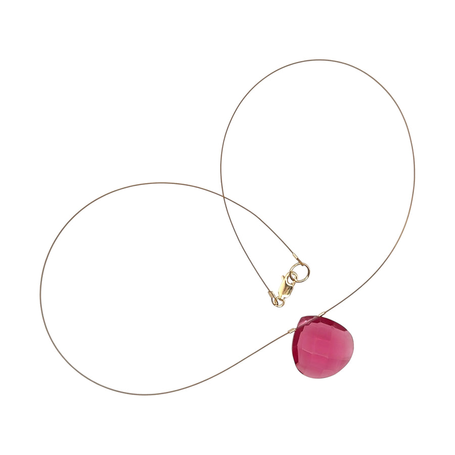 Pink Tourmaline Necklace