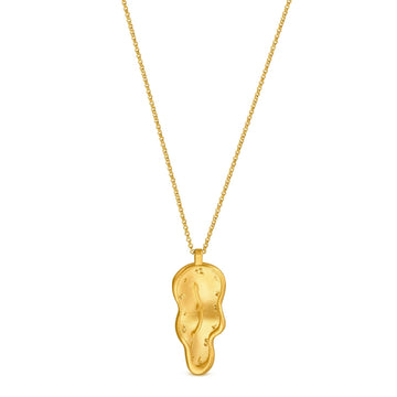 Dalí Clock - Gold - Necklace