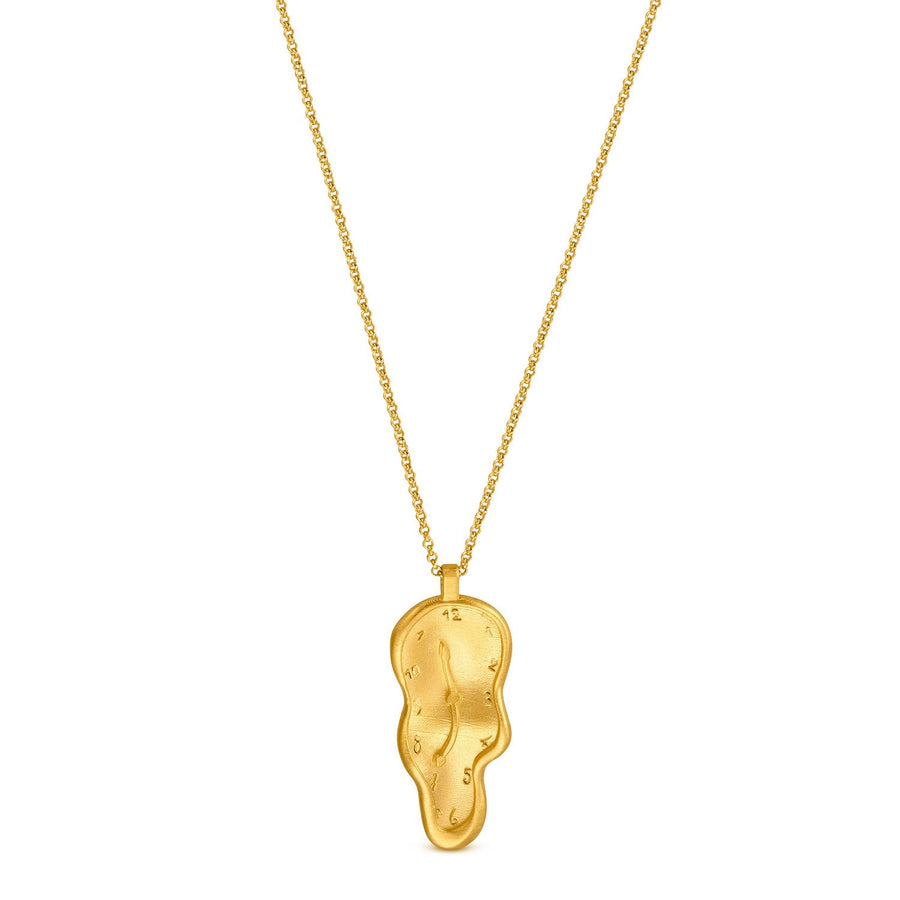 Dalí Clock - Gold - Necklace