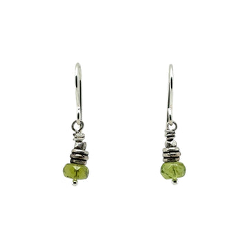 Earrings - Peridot - Tiny