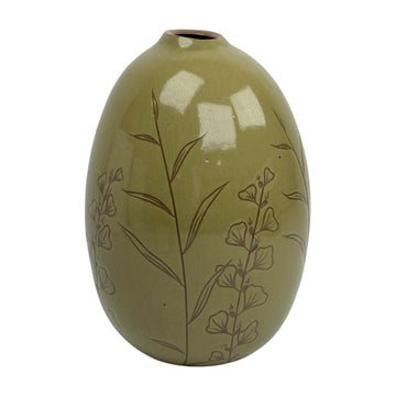 Large Vase - Sage - Botanical
