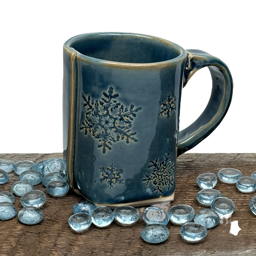 Snowflake Mug - Blue