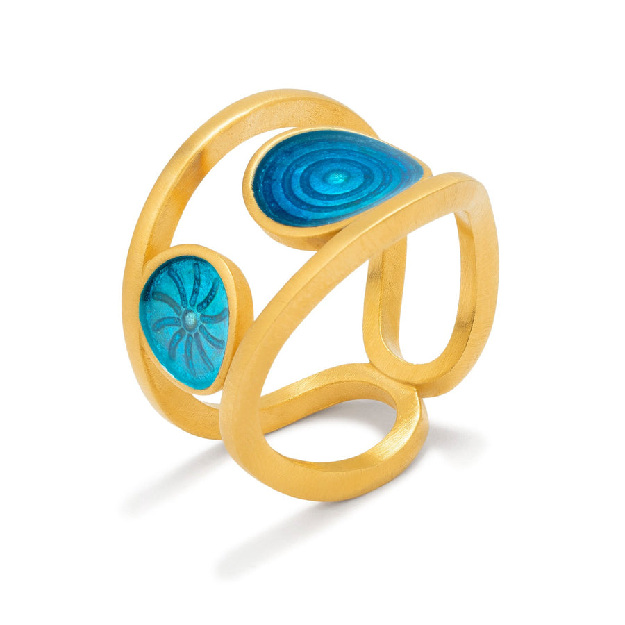 Gaudí Golden - Ring - Size 8