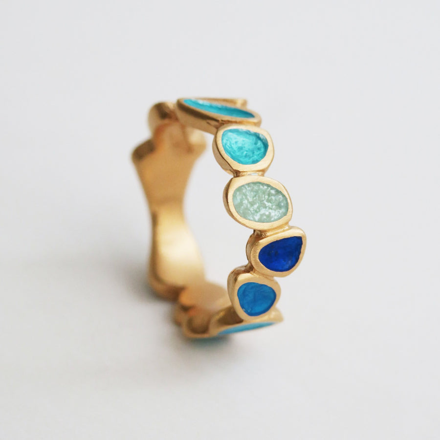 Gaudí Golden - Ring - Size 7.5