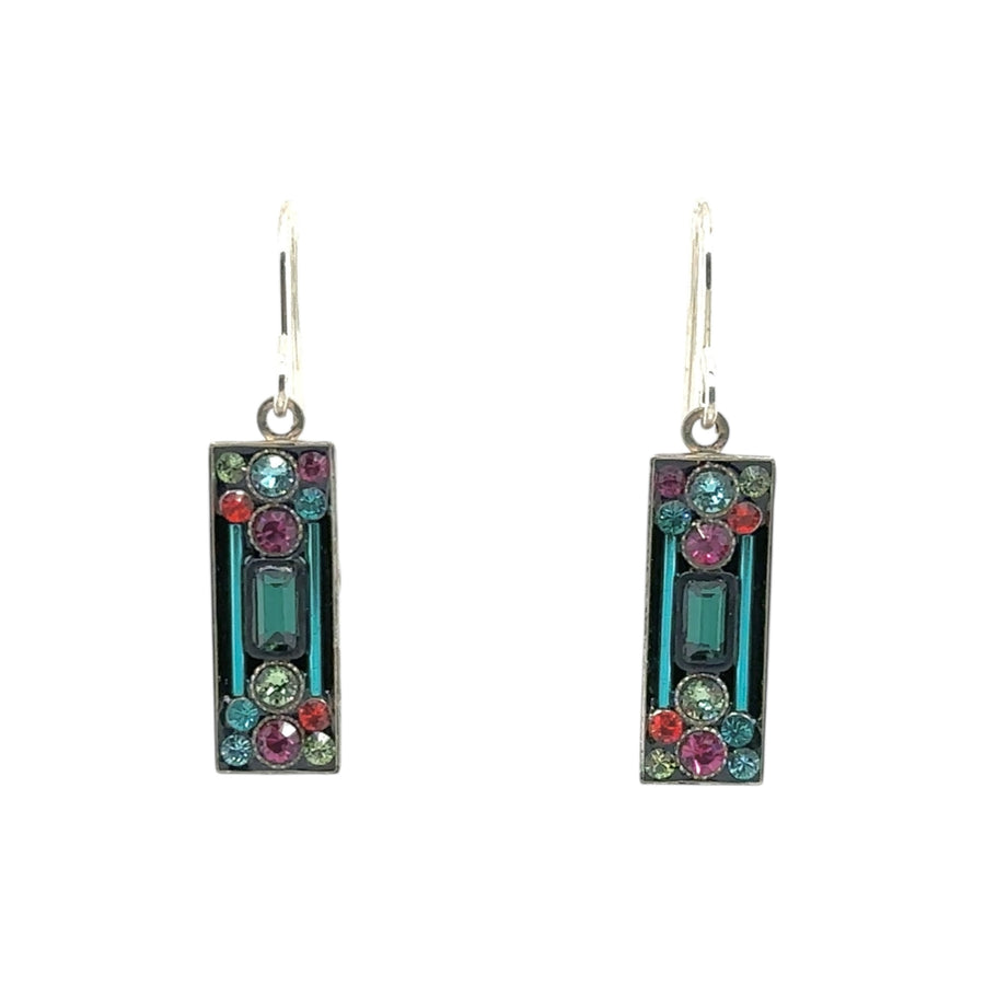 Earrings - Architectural Rectangle - Large