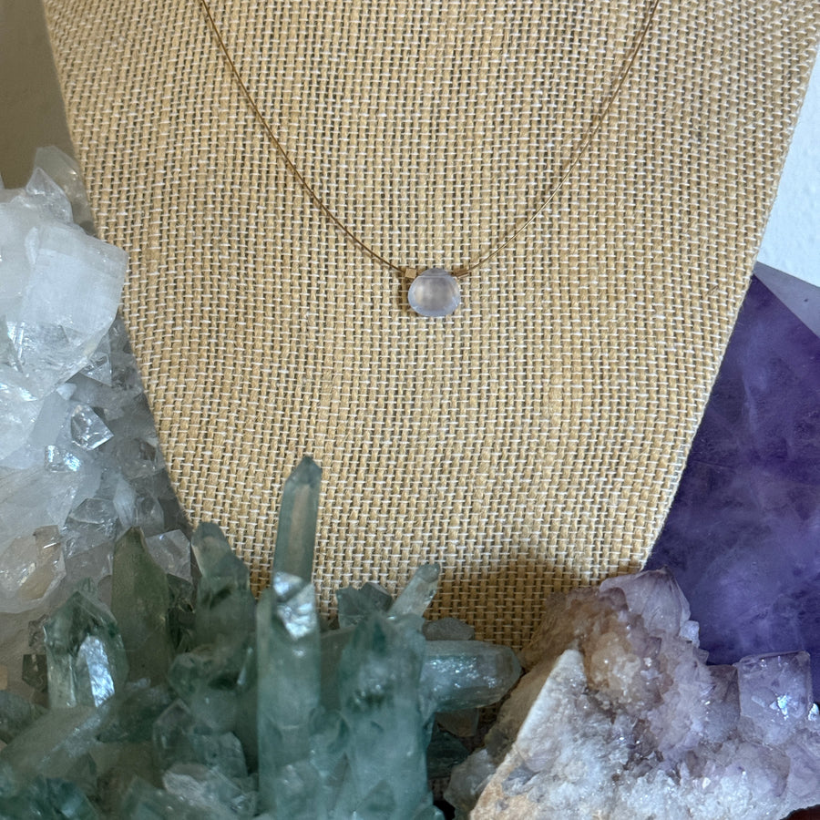 Blue Chalcedony Necklace