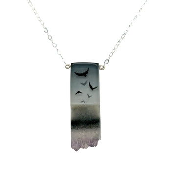 Necklace with Crystals - Tiny Flock