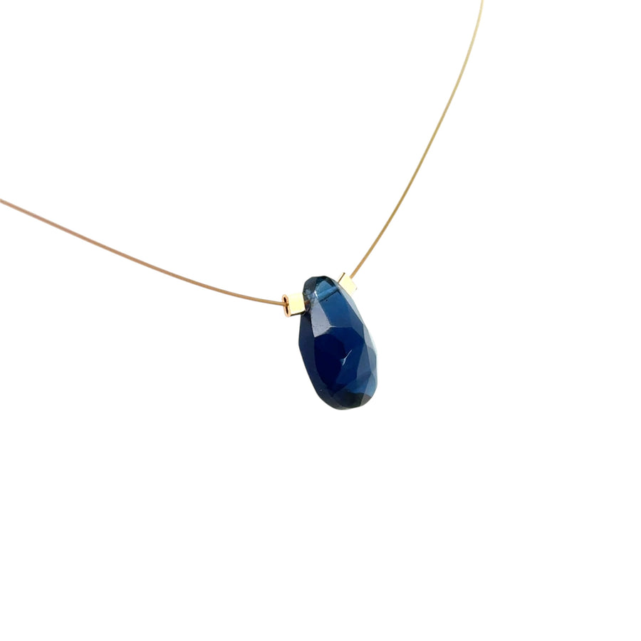 London Blue Topaz Necklace